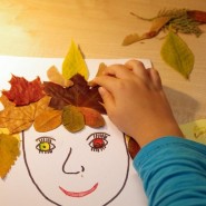 Мастер класс по ДПИ «Прически из осенних листьев» фотографии