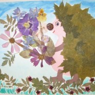 «Волшебница Осень» – мастер-класс по аппликации из природного материала фотографии