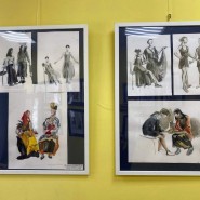 В холле Ногинской детской художественной школы открылась выставка Наброска учащихся НДХШ фотографии