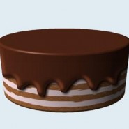 Мастер-класс по рисованию «Шоколадный торт» фотографии