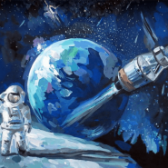 «Звездные дали» - час творчества, посвященный Дню космонавтики фотографии