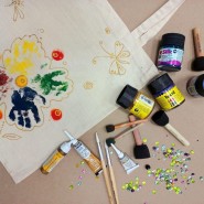 Мастер-класс «Новогодний шоппер» фотографии