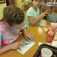 «Рисуем с художником» фотографии