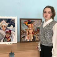 Выставка рисунков кружков живописи «Я не волшебник, я только учусь!» фотографии