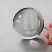 Мастер-класс по рисованию «Прозрачный шар. Акварель» фотографии