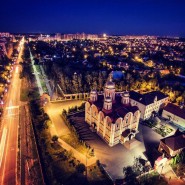 Рисуем городской пейзаж «Любимое Домодедово» фотографии