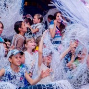 Арт-диско для детей «Бумажный бум» фотографии