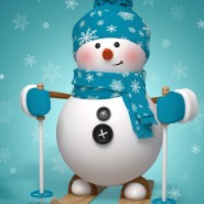 Виртуальная встреча «Снеговик» фотографии