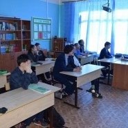 Демонстрация профилактического видео – клипа«Будь бдительным» фотографии