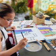 Роспись шоппера (сумки). Творческая мастерская. фотографии