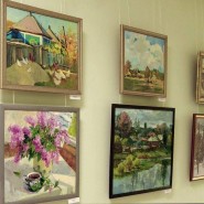 Выставка картин «Акварель» фотографии
