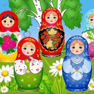 «Роспись русской матрешки» фотографии