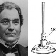 1847 - Немецкий химик Роберт Бунзен изобрёл горелку, названную его именем. фотографии