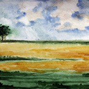 Мастер-класс. Рисуем пейзаж. фотографии