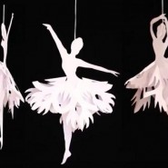 Виртуальный мастер – класс «Снежинка – балеринка» фотографии