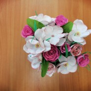 Онлайн мастер-класс «Нарциссы и розы» фотографии