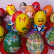Мастер-класс «Красим пасхальные яйца» фотографии