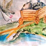 Мастер-класс «Лебедь, Щука и Рак» фотографии