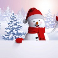 Развлекательная программа для детей «Веселый Снеговик» фотографии