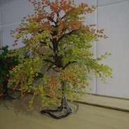 «Осенняя берёза » создание бисерного дерева 2 часть фотографии