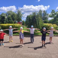 Спортивная программа «На зарядку становись» фотографии