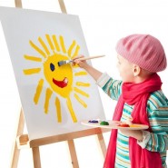 Занятие по рисованию для детей фотографии
