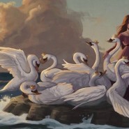 Сказка на ночь. «Дикие лебеди». Ханс Кристиан Андерсен фотографии
