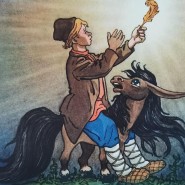 Выставка открыток «Герои любимых книг» фотографии