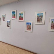 Выставка работ учащихся художественного отделения, приуроченные к Дню народного единства. фотографии
