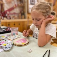 Рисунок на спиле. Творческая мастерская. фотографии