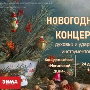 Новогодний концерт духовых и ударных инструментов фотографии