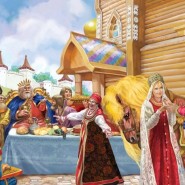 Инсценировка русских народных сказок «Кот, лиса и петух» фотографии