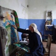 Выставка картин Вадима Сташкевича «Окна времени. Цветы и лица забытых баталий» фотографии