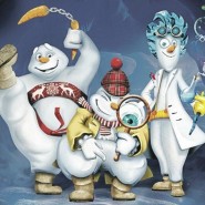 Игровая программа «Снеговик шоу» фотографии