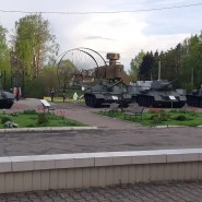 Уличная экспозиция Военно-патриотического музея Московской области фотографии