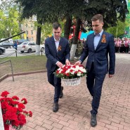 «Незаживающая рана»: торжественный митинг с возложением цветов к памятнику погибшим воинам фотографии