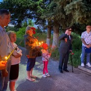 День памяти и скорби. Возложение цветов, Свеча памяти, обелиск около ДК «Лель» фотографии