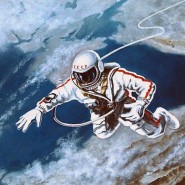 Лекция «Первый человек в открытом космосе» фотографии