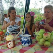 Мастер-класс «Шарлотка с яблоками» фотографии