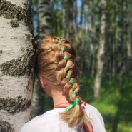 Русская коса фотографии
