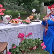 Фотозона «Купеческое чаепитие» фотографии