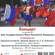 Праздничный концерт ко Дню Государственного флага Российской Федерации фотографии