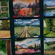Выставка рисунков «Вдохновение лета» фотографии