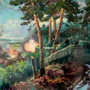 Открытие выставки художника Алексея Скотникова «Искусство мужества» фотографии