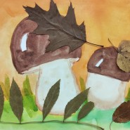 Выставка детского рисунка «Осенняя палитра» фотографии