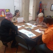«Гармония красок» клуб по интересам для пенсионеров в рамках пр-мы «Активное долголетие» фотографии
