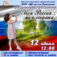 Запись концерта «Моя Россия – моя страна» фотографии
