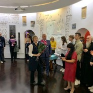 Открытие юбилейной выставки 50 лет Ногинской ДХШ в Ногинском МВЦ 08.10.2021 года фотографии