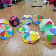 Чудеса из бумаги - кружок модульного оригами фотографии