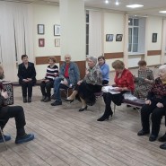 Исполнение песен под гармонь «В гости к нам спешит апрель!» фотографии